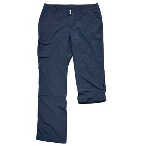 Columbia Women’s Silver Ridge Roll‎ Up Omni Shade Sun protection Black Sz 12